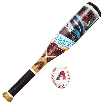 Franklin Sports MLB Arizona Diamondbacks Soft Sport Bat & Ball Set
