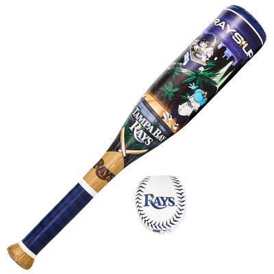 Franklin Sports MLB Tampa Bay Rays Soft Sport Bat & Ball Set