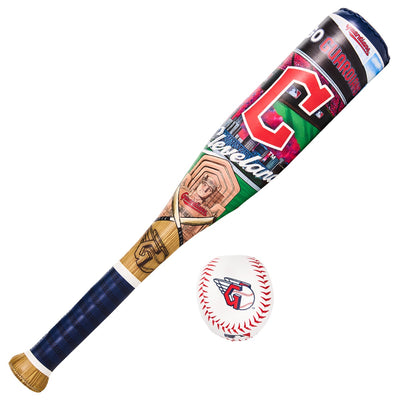 Franklin Sports MLB Cleveland Guardians Soft Sport Bat & Ball Set
