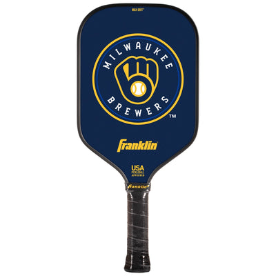 Franklin Sports MLB Milwaukee Brewers Pickleball Paddle