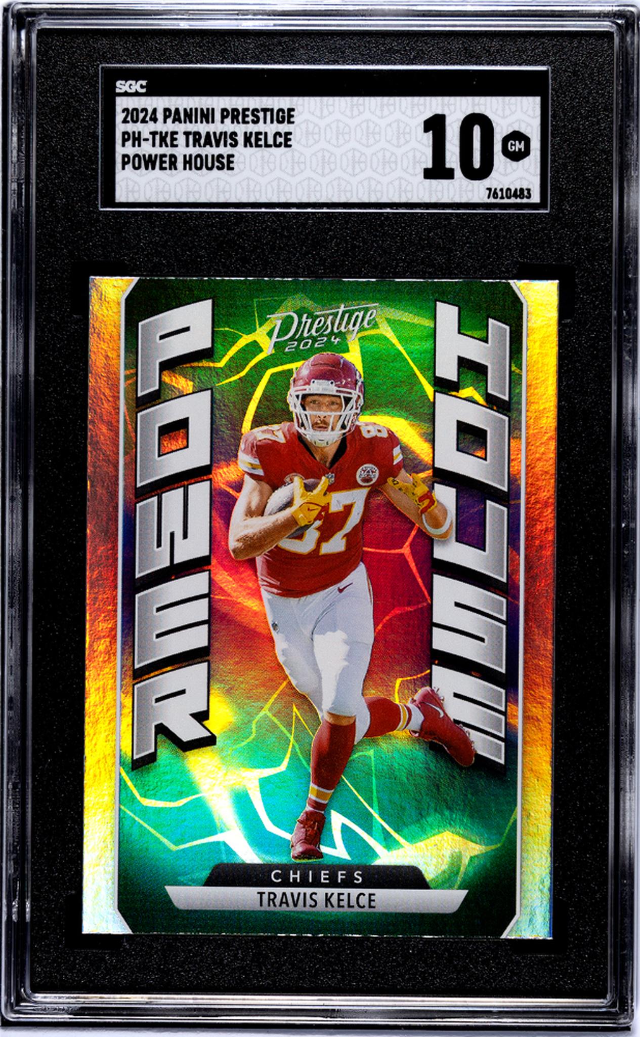2024 Panini Prestige Power House Travis Kelce #PH-TKE SGC 10