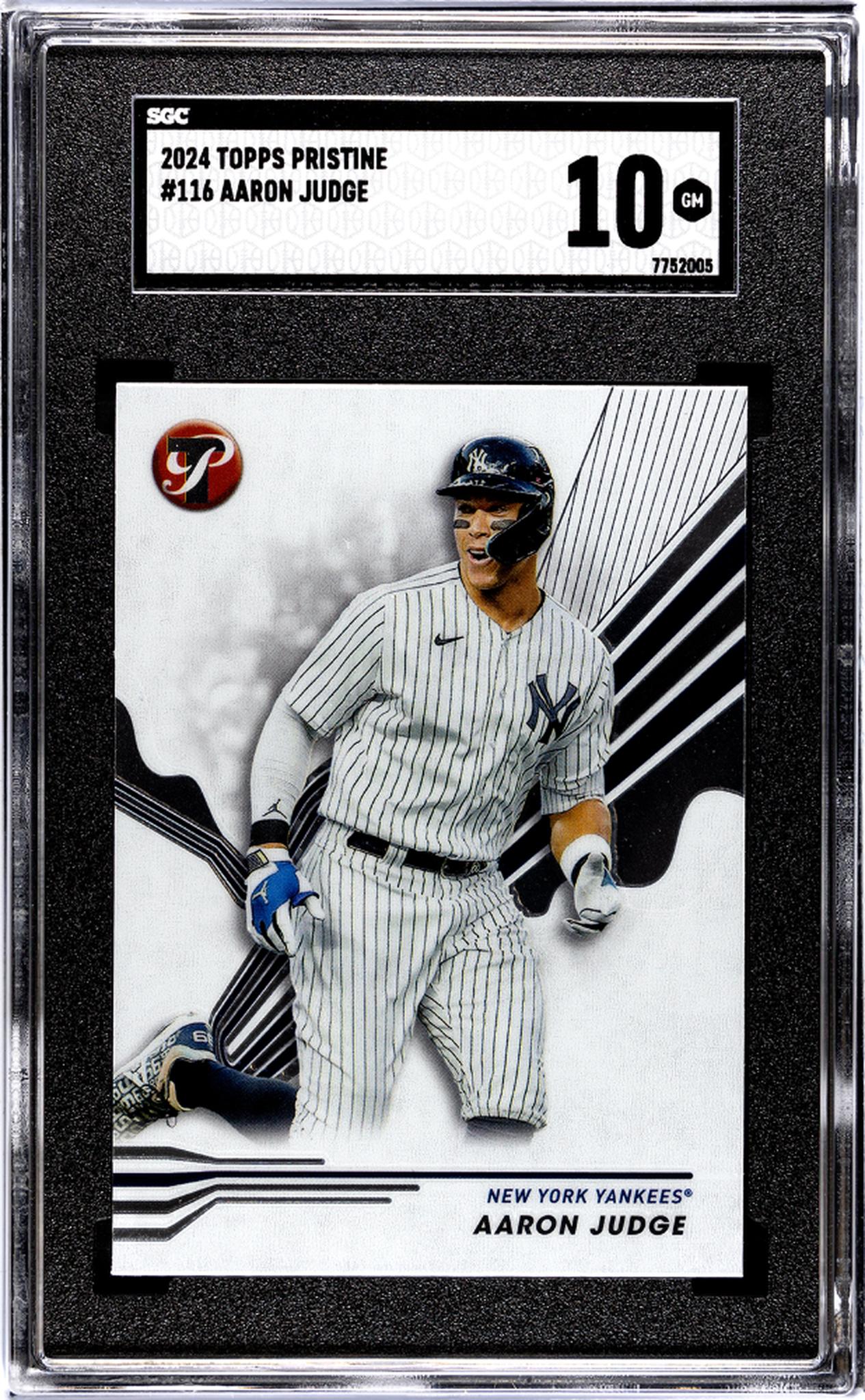 2024 Topps Pristine #116 Aaron Judge SGC 10