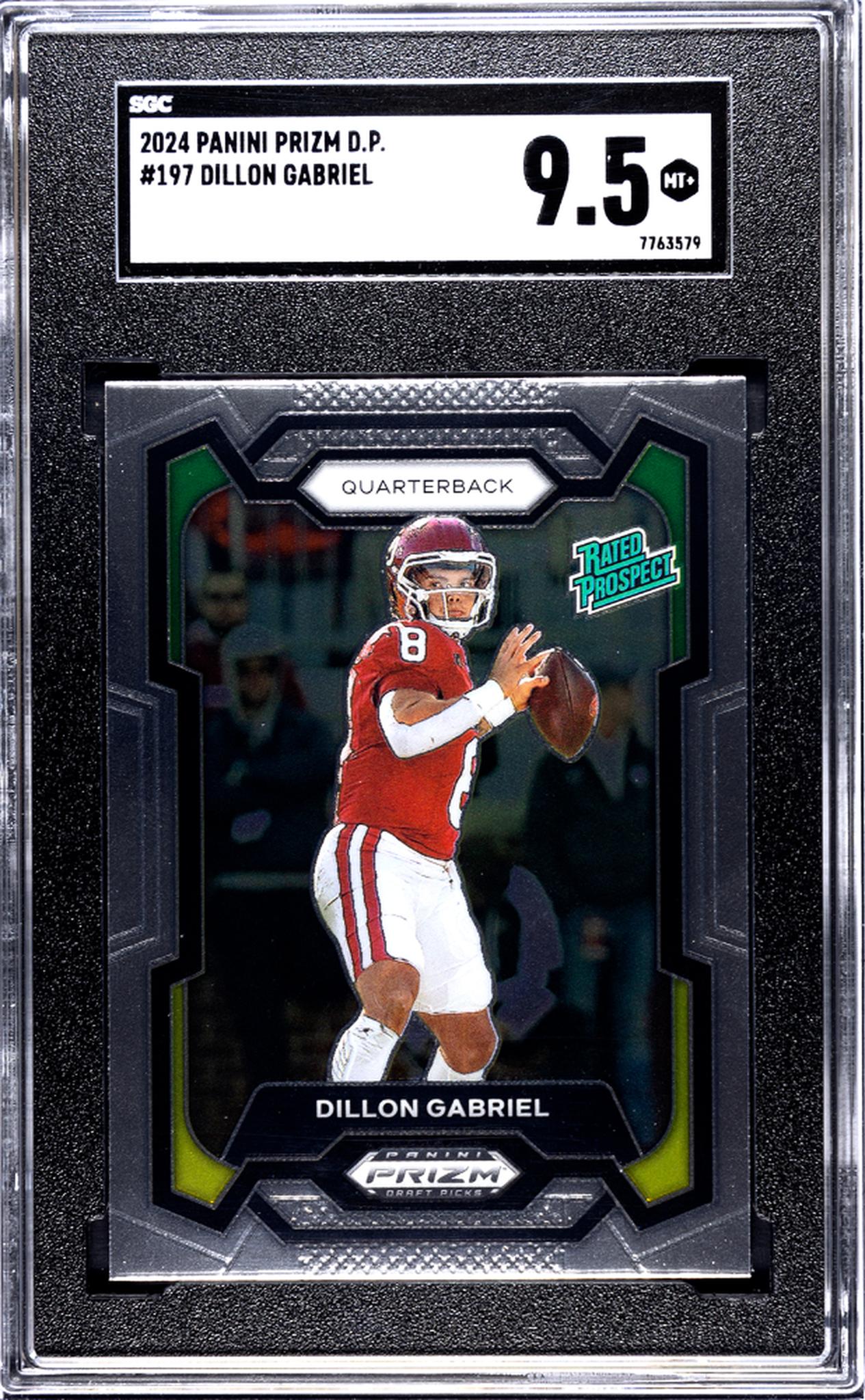 2024 Panini Prizm Dillon Gabriel #197 SGC 9.5