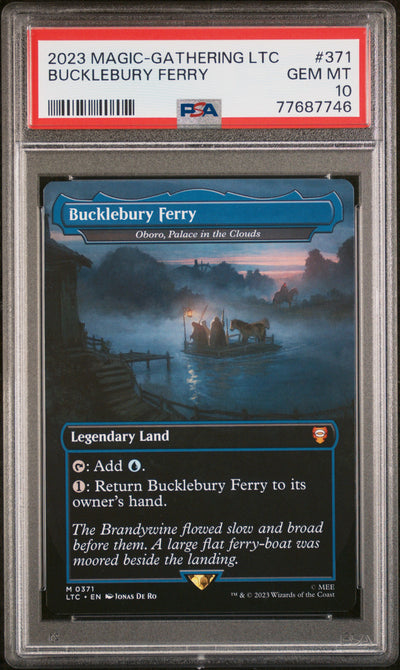 Magic: The Gathering Bucklebury Ferry #371 PSA 10