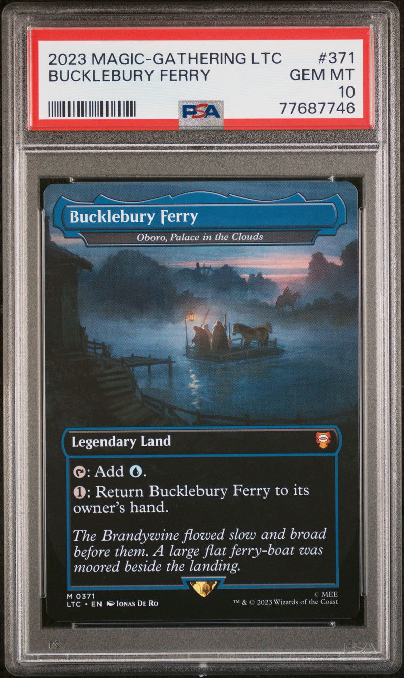 Magic: The Gathering Bucklebury Ferry #371 PSA 10