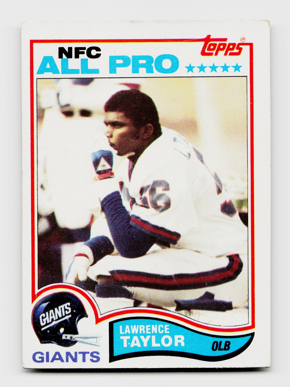 1982 Topps #434 Lawrence Taylor Rookie RC New York Giants