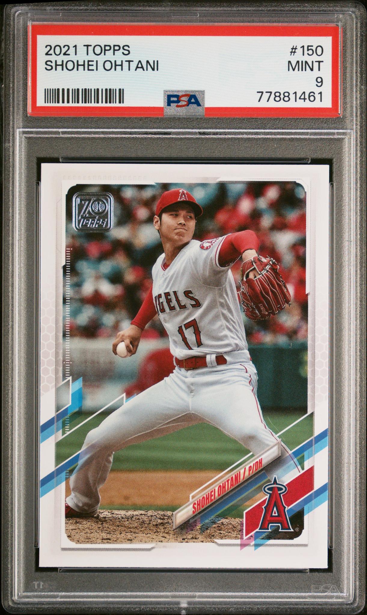 2021 Topps Series 1 Shohei Ohtani #150 PSA 9