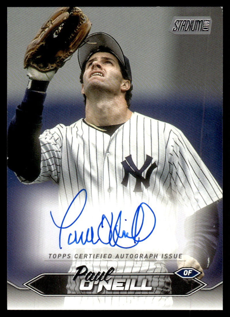 2024 Topps Stadium Club Auto #SCBA-PO Paul O'Neill