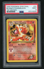 2000 Pokemon Gym Challenge 1st Edition Blaine's Charmeleon #31 PSA 9 –  Monmouth Sports Cards