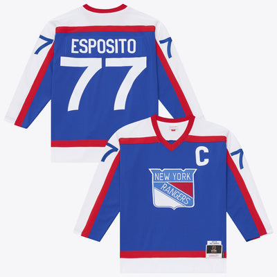 Phil Esposito New York Rangers Mitchell & Ness 1977/78 Power Play Jersey - Blue