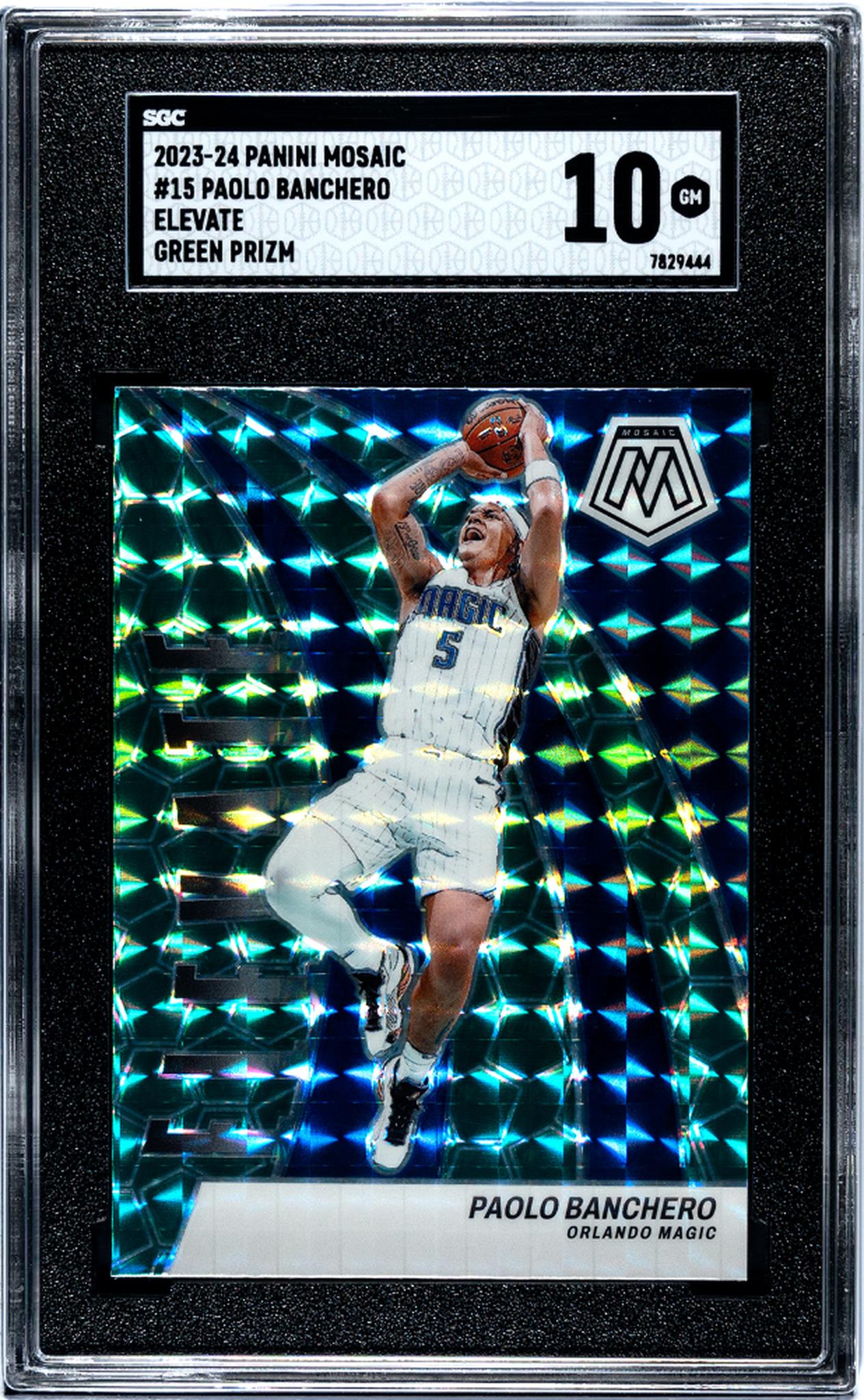 2023 Mosaic #15 Paolo Banchero Elevate SGC 10