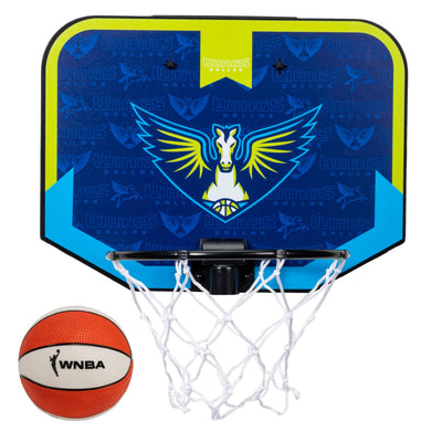 Franklin Sports WNBA Dallas Wings Mini Over-The-Door Hoop