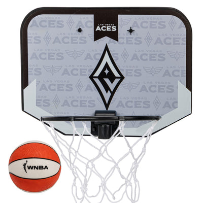 Franklin Sports WNBA Las Vegas Aces Mini Over-The-Door Basketball Hoop