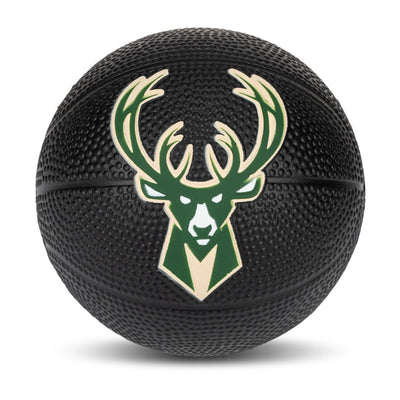 Franklin Sports NBA Milwaukee Bucks Foam Basketball - 5.5 Inch