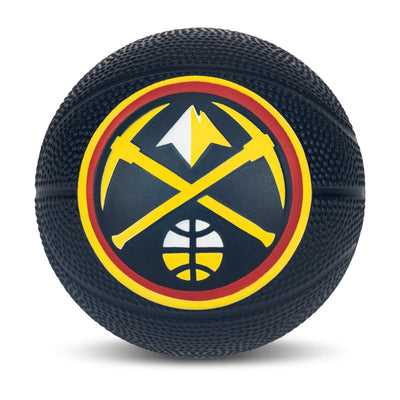 Franklin Sports NBA Denver Nuggets Foam Basketball - 5.5 Inch