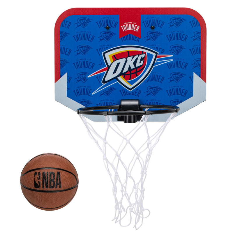 Franklin Sports NBA Oklahoma City Thunder Mini Over-The-Door Hoop