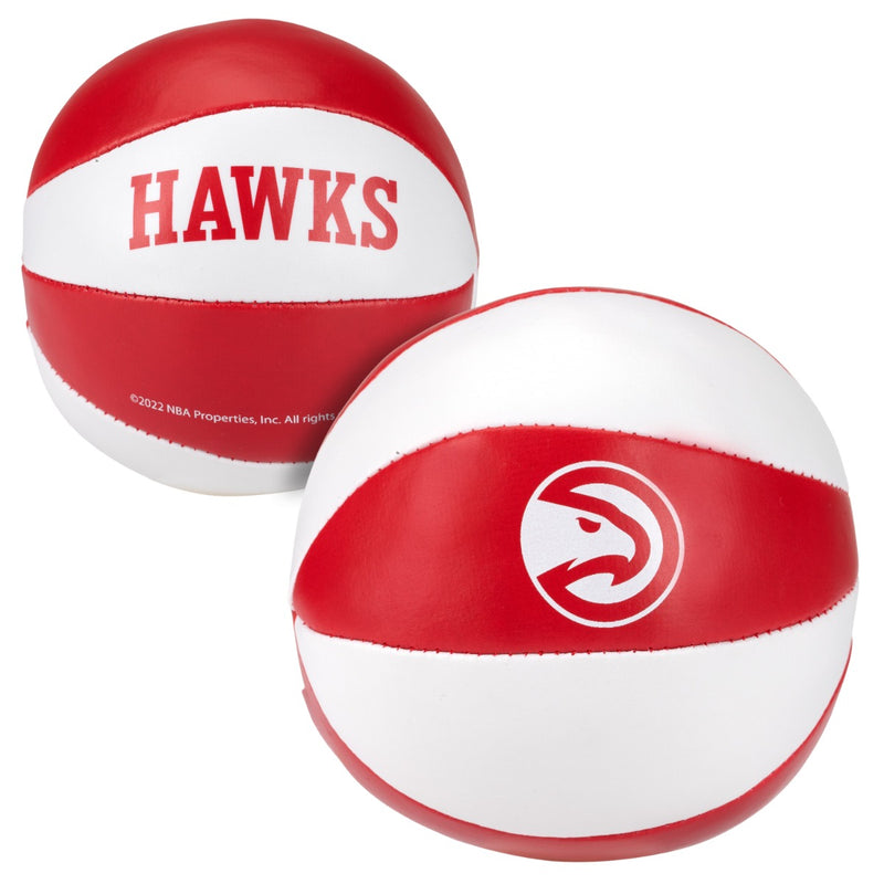 Franklin Sports NBA Soft Sport Basketball - Atlanta Hawks