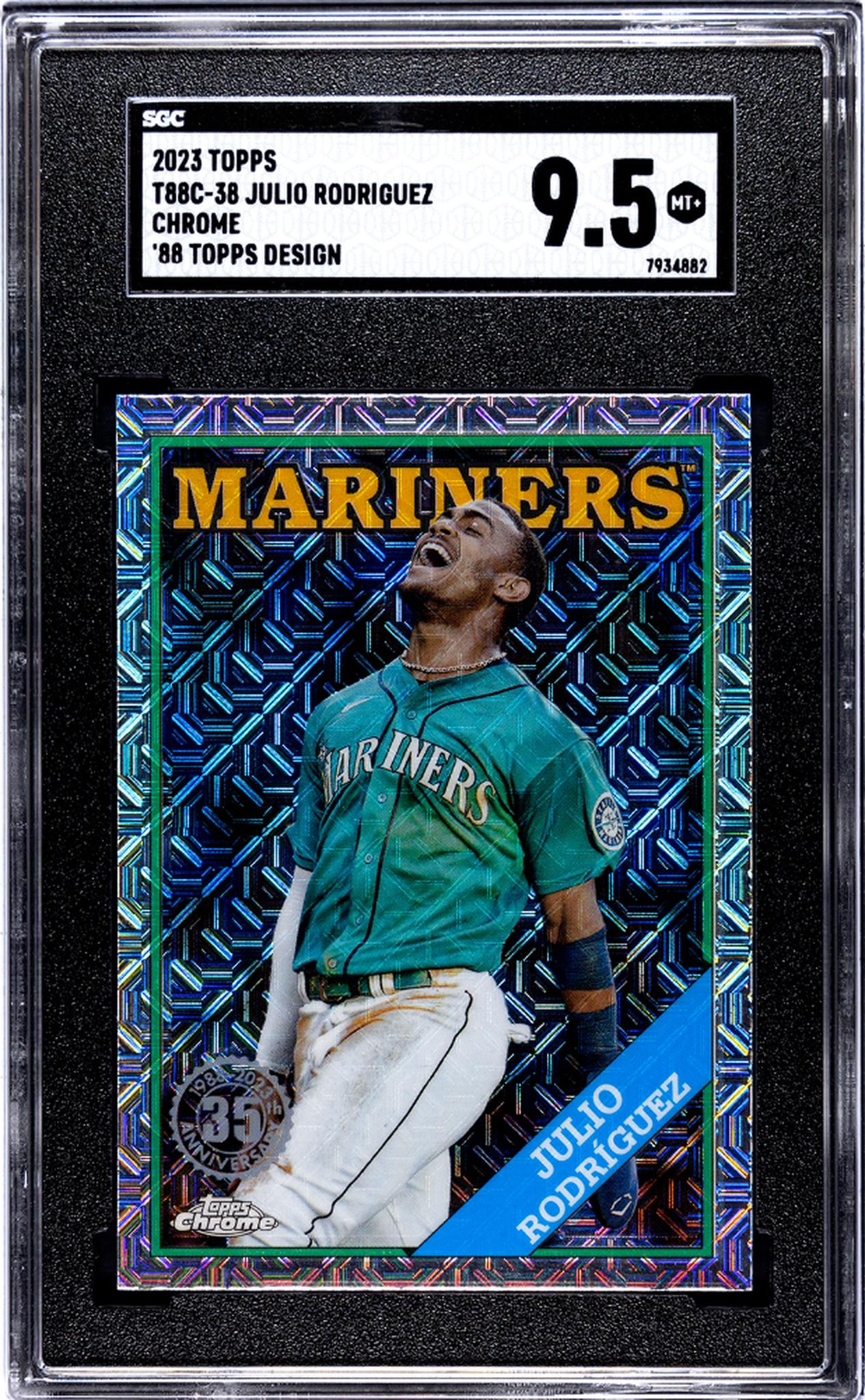 2023 Topps Chrome Julio Rodriguez #T88C-38 SGC 9.5