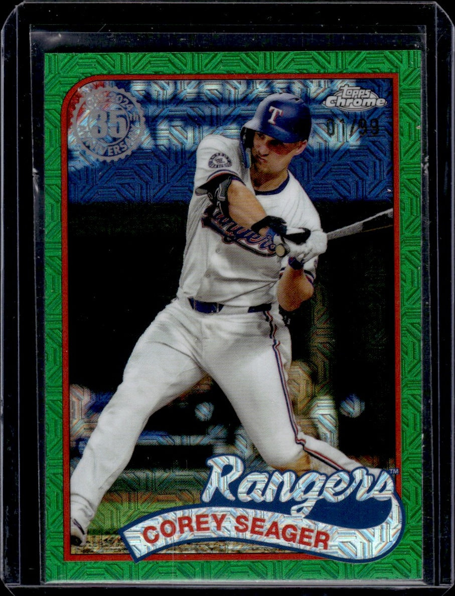 2024 Topps Chrome #T89CU-66 Corey Seager /99 Texas Rangers