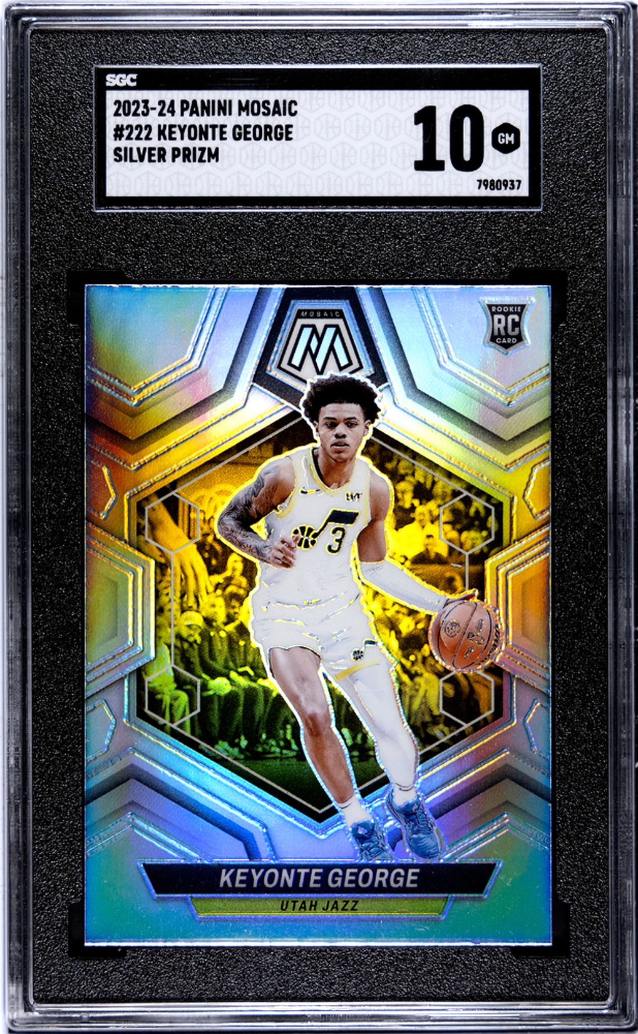 2023 Mosaic #222 Keyonte George SGC 10