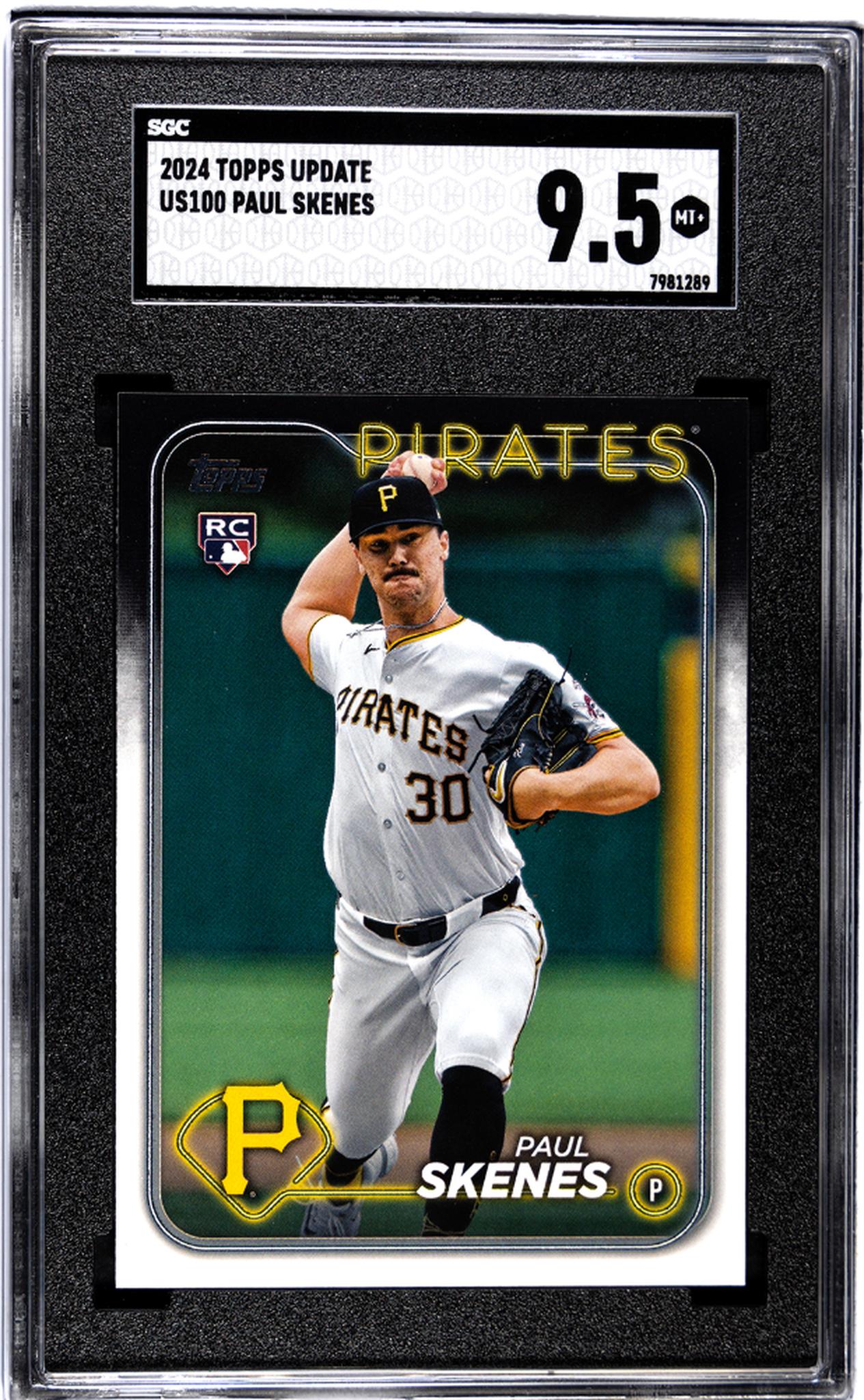 2024 Topps Update #US100 Paul Skenes SGC 9.5