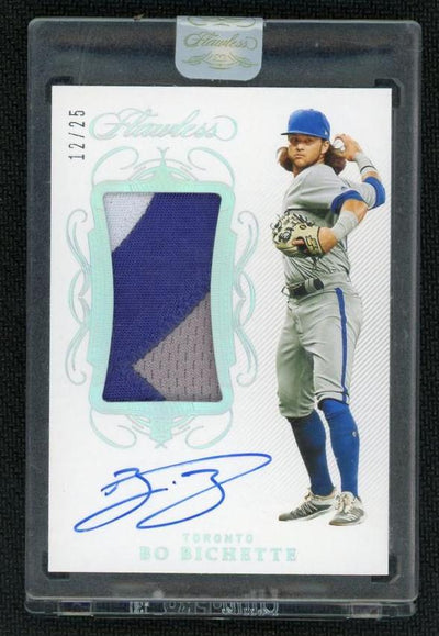 2020 Panini Flawless Bo Bichette RPA #RPA-BB Auto /25