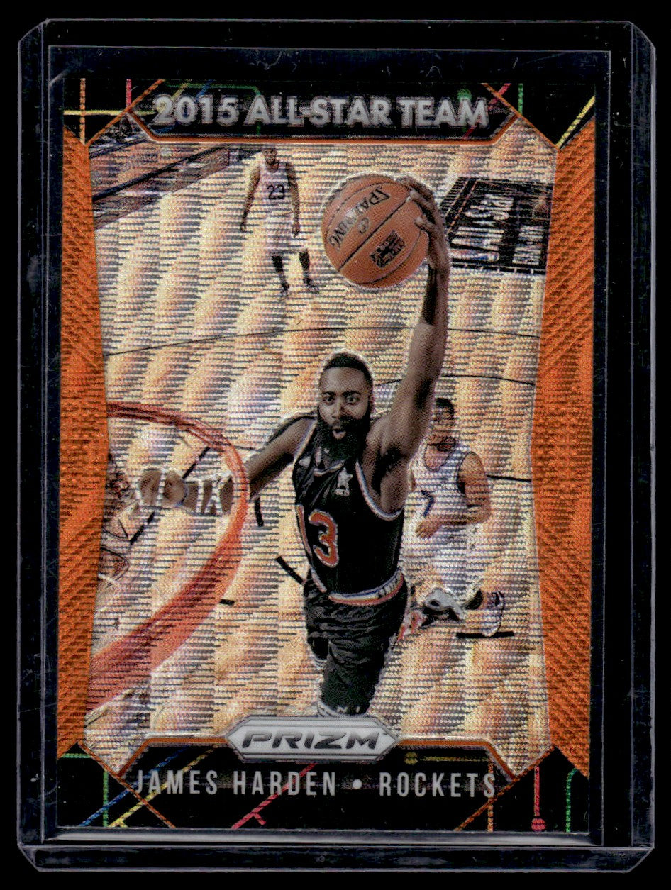 2015 Panini Prizm James Harden All-Star Team Orange Prizm