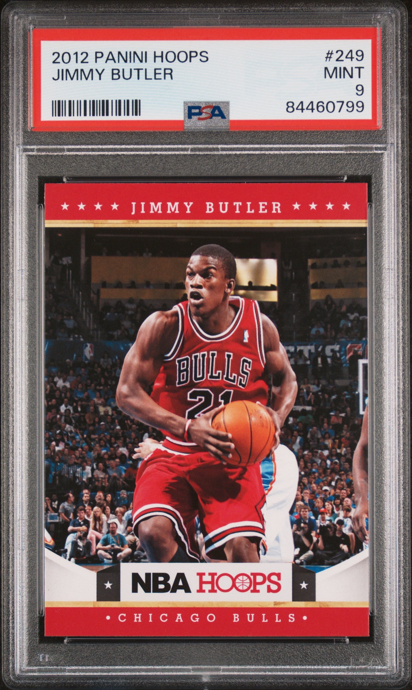 2012 Panini Hoops #249 Jimmy Butler PSA 9