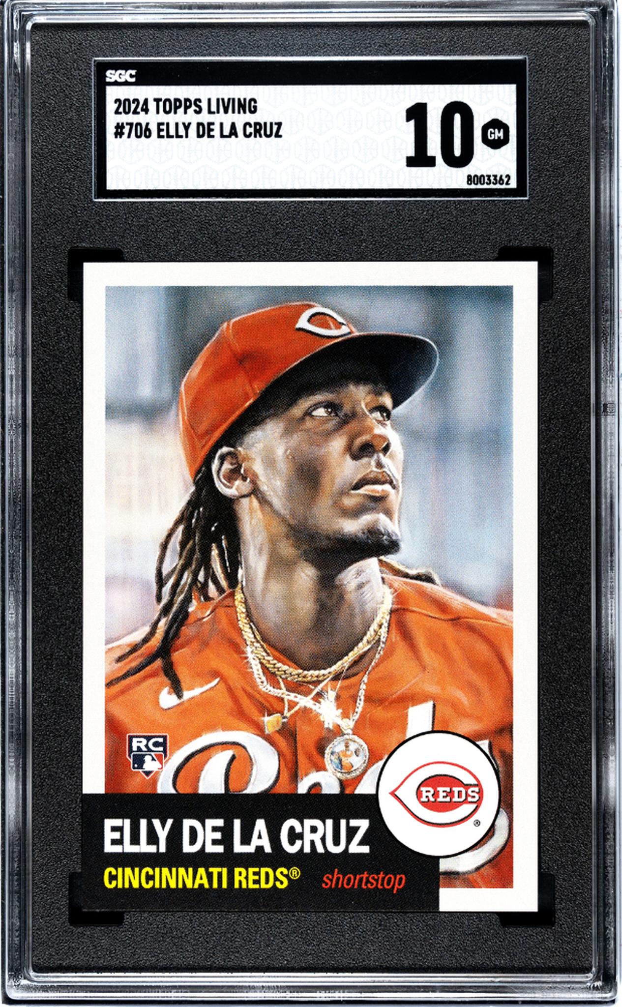 2024 Topps Living Elly De La Cruz #706 RC SGC 10