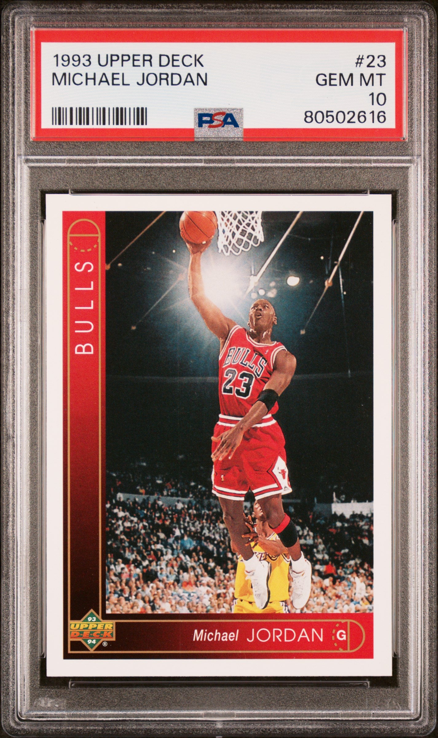 1993 Upper Deck Michael Jordan #23 PSA 10