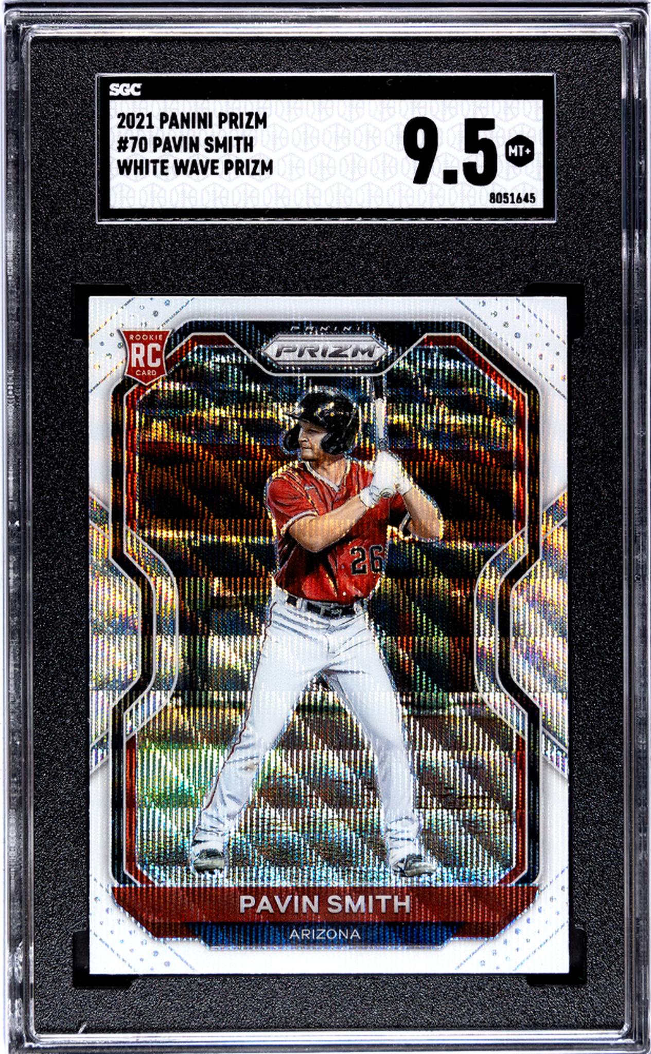 2021 Panini Prizm #70 Pavin Smith White Wave Prizm SGC 9.5