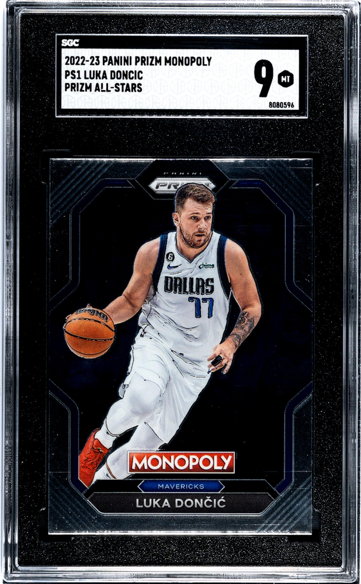 2022 Panini Prizm Monopoly Luka Dončić #PS1 SGC 9