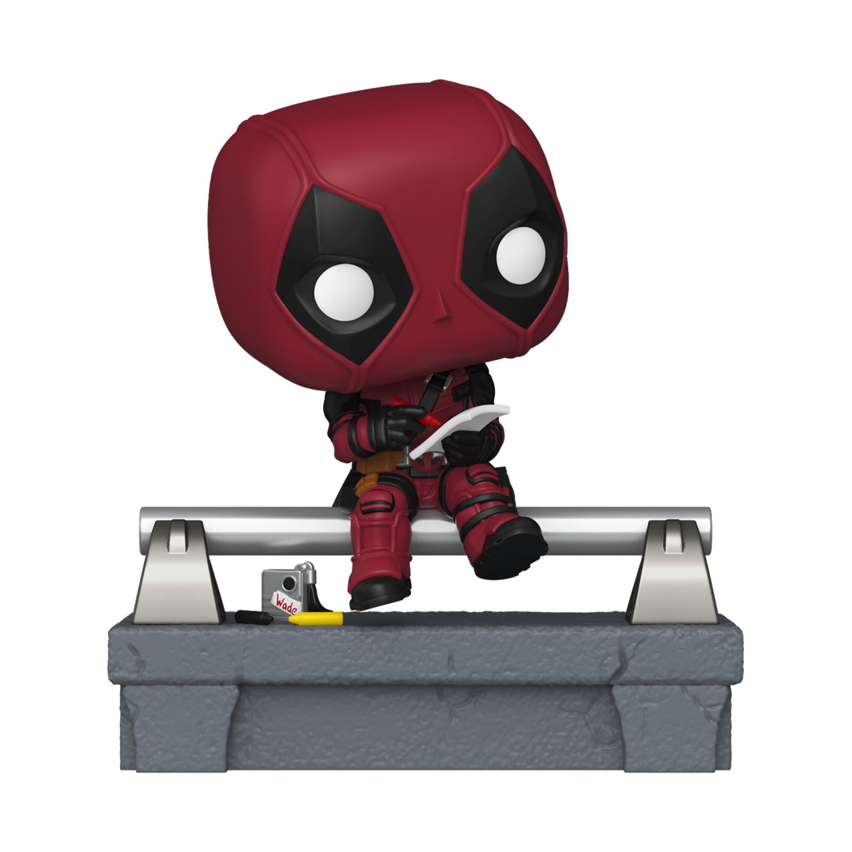Funko Pop! Deluxe: Deadpool on Bridge - Marvel Figure – Monmouth Cards