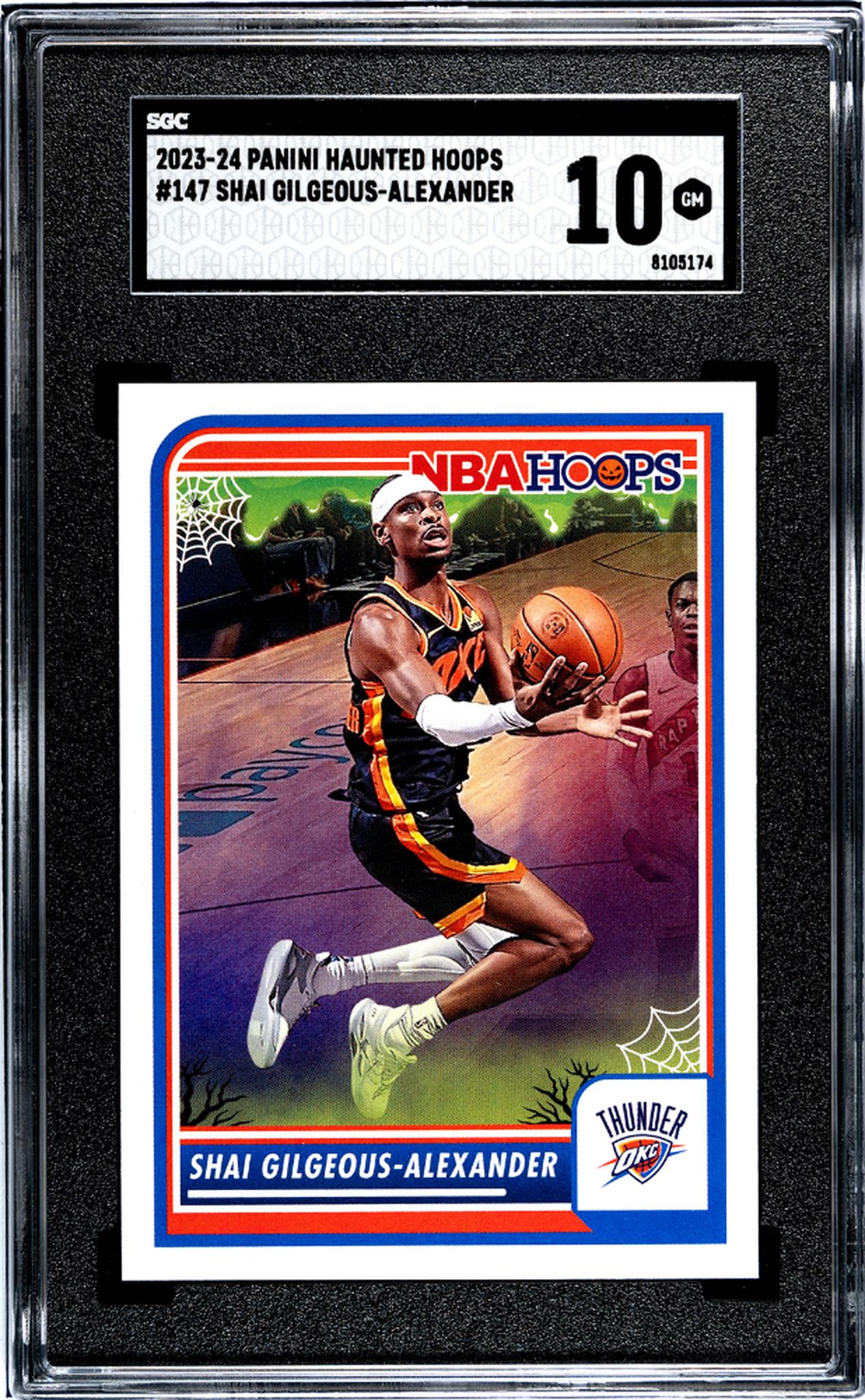 2023-24 Panini Haunted Hoops Shai Gilgeous-Alexander #147 SGC 10