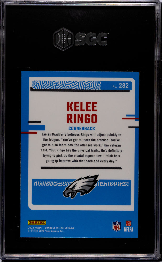 2023 Panini Donruss Optic #282 Kelee Ringo Rated Rookie  SGC 9