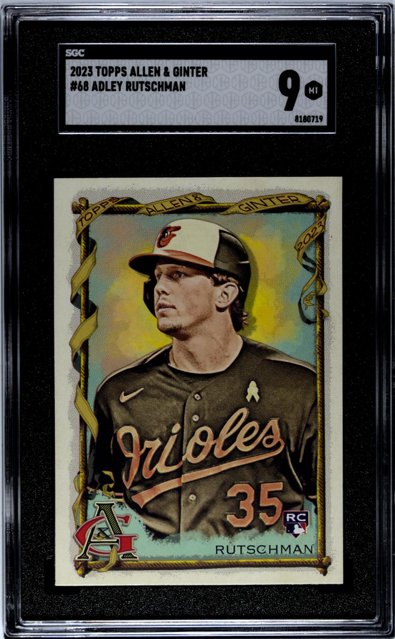 2023 Topps Allen & Ginter Adley Rutschman #68 RC SGC 9