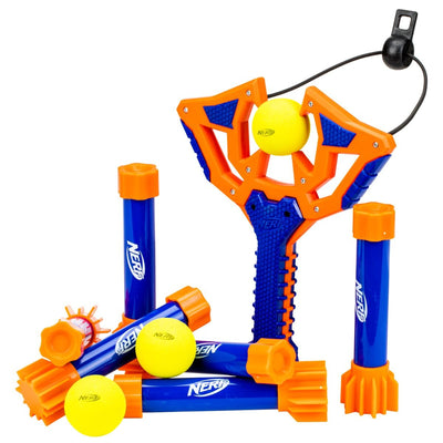Franklin Sports Nerf Slingshot Challenge Target Game Set