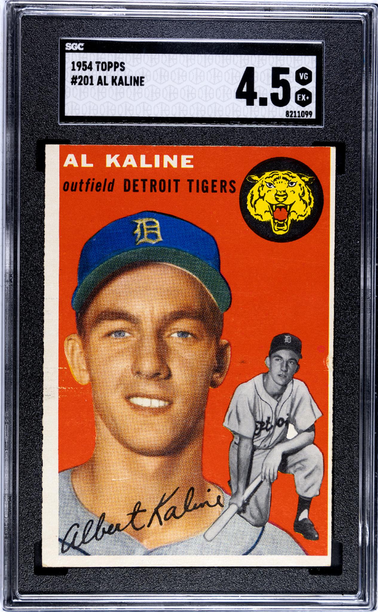 1954 Topps #201 Al Kaline SGC 4.5