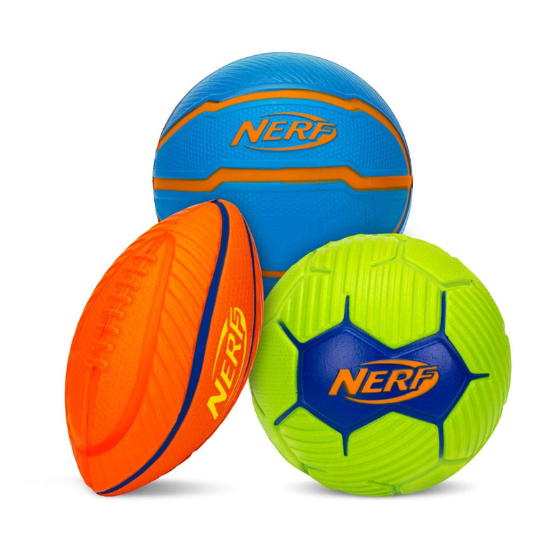 Franklin Sports Nerf Junior Micro Foam Balls - 3 Pack