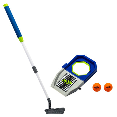 Franklin Sports Nerf Junior Golf Trick Shot Set with Adjustable Putter