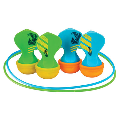 Franklin Sports Nerf Soft Tip Lawn Darts Set - 4 Darts and 2 Targets