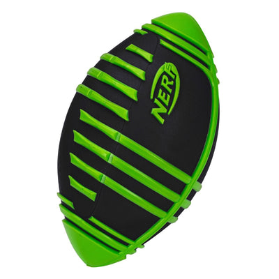 Franklin Sports Nerf Weather Blitz Football - Black/Green
