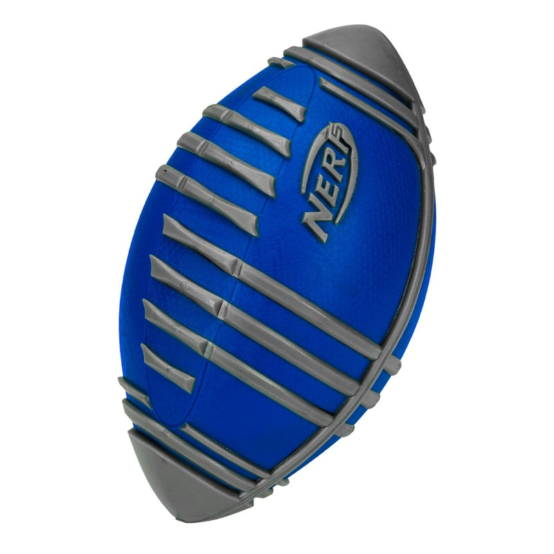 Franklin Sports Nerf Weather Blitz Football - Silver/Blue