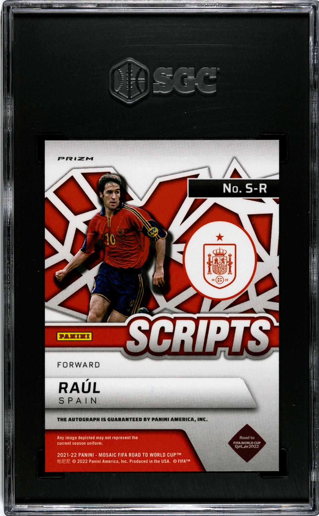 2021 Mosaic #S-R Raúl Scripts SGC 10