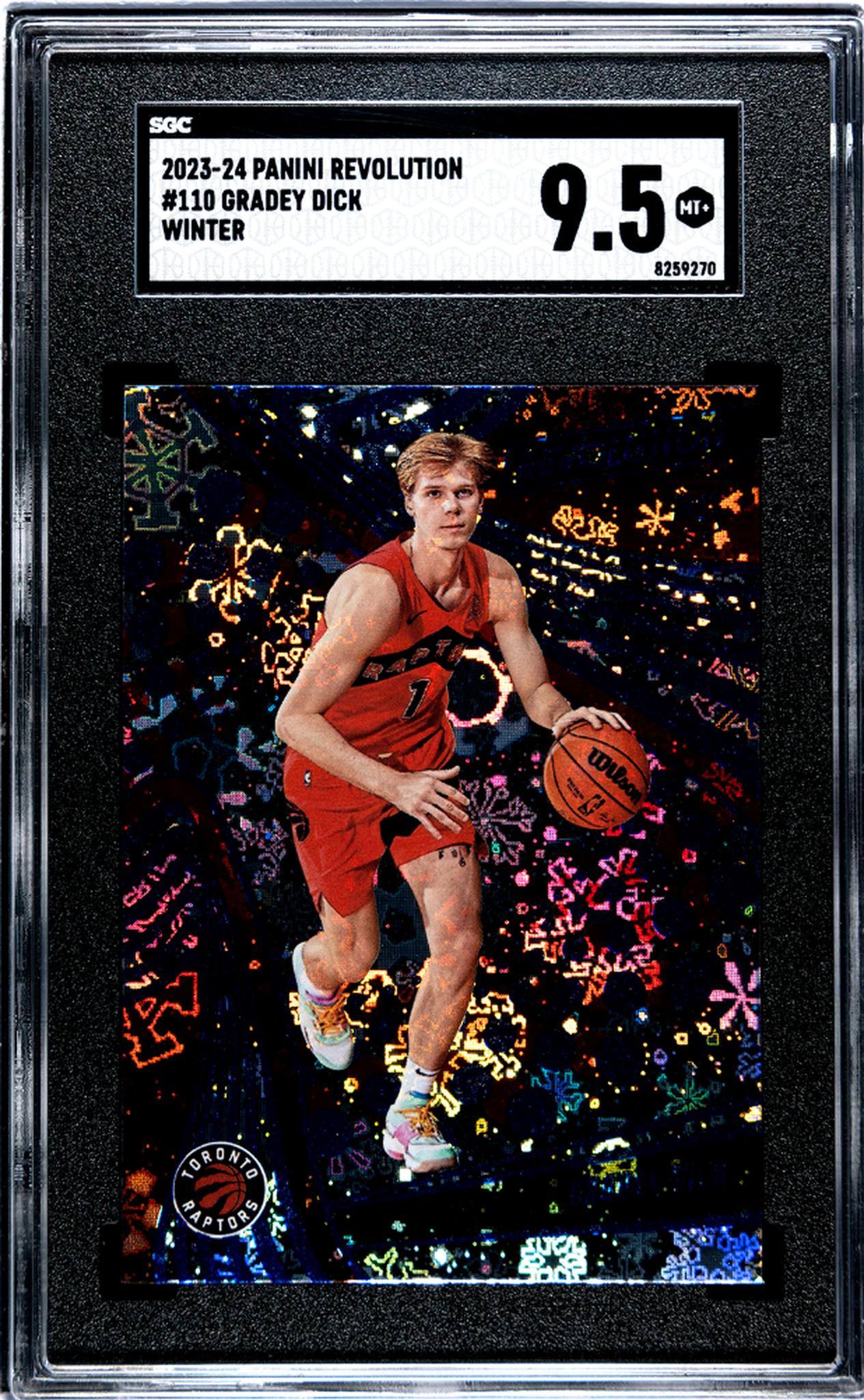 2023 Panini Revolution Winter Gradey Dick #110 SGC 9.5