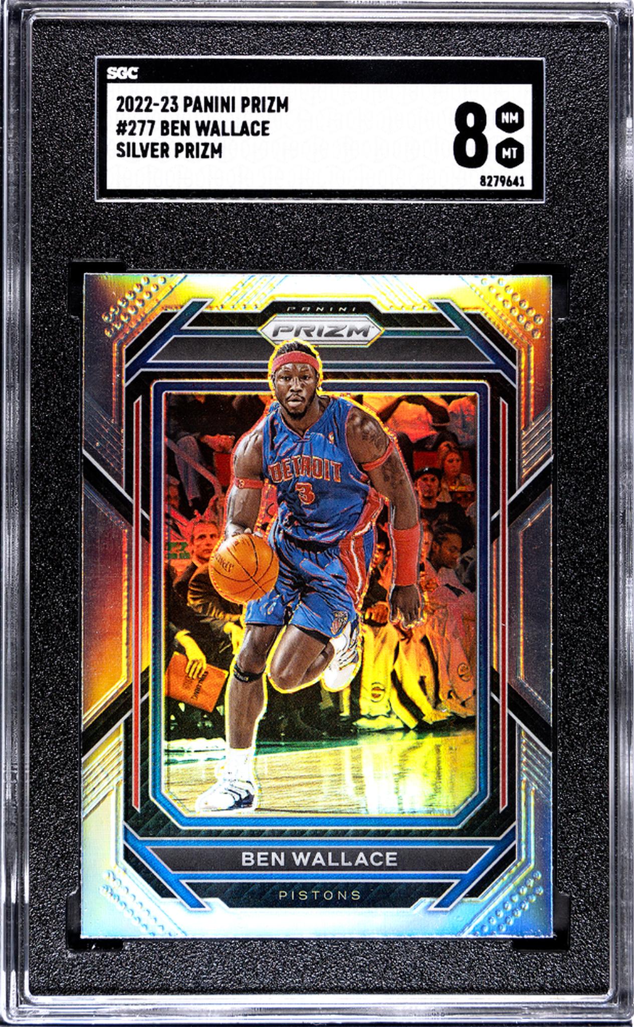 2022-23 Panini Prizm Silver Ben Wallace #277 SGC 8