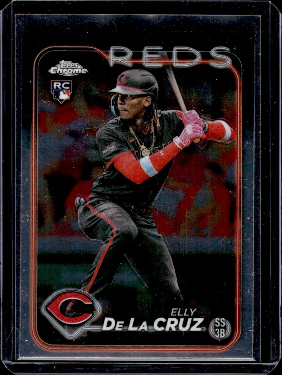 2023 Topps Chrome #44 Elly De La Cruz Rookie Cincinnati Reds