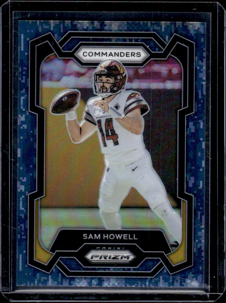 2023 Panini Prizm #300 Sam Howell Navy Camo/25 