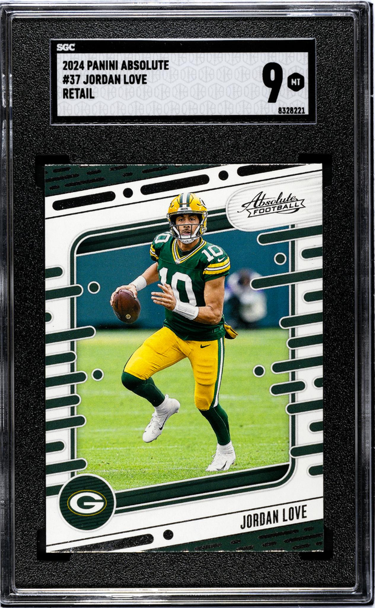 2024 Panini Absolute Retail Jordan Love #37 SGC 9