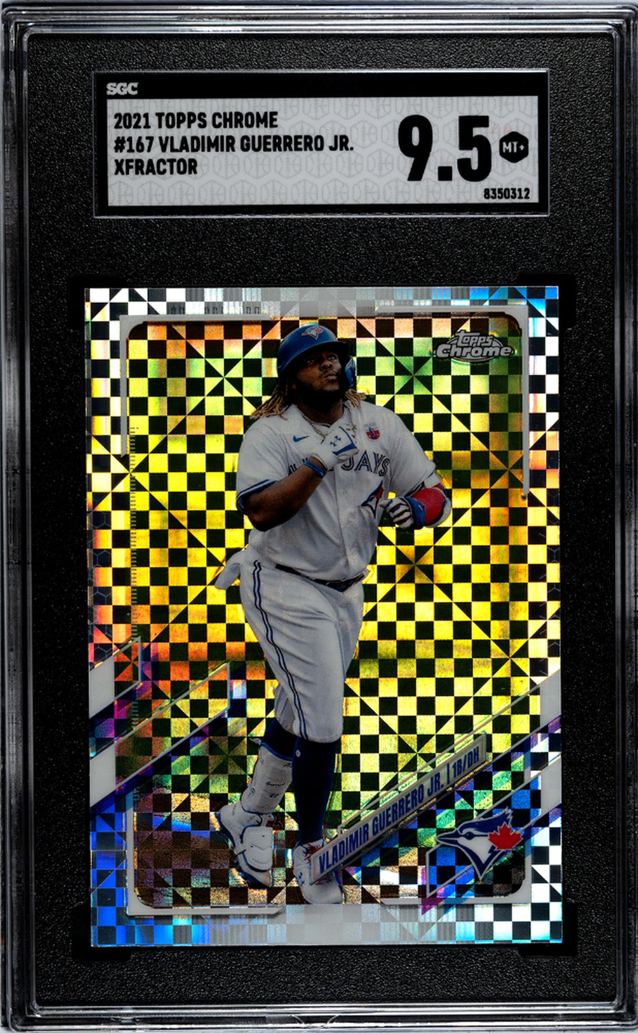 2021 Topps Chrome #167 Vladimir Guerrero Jr. XFractor   SGC 9.5